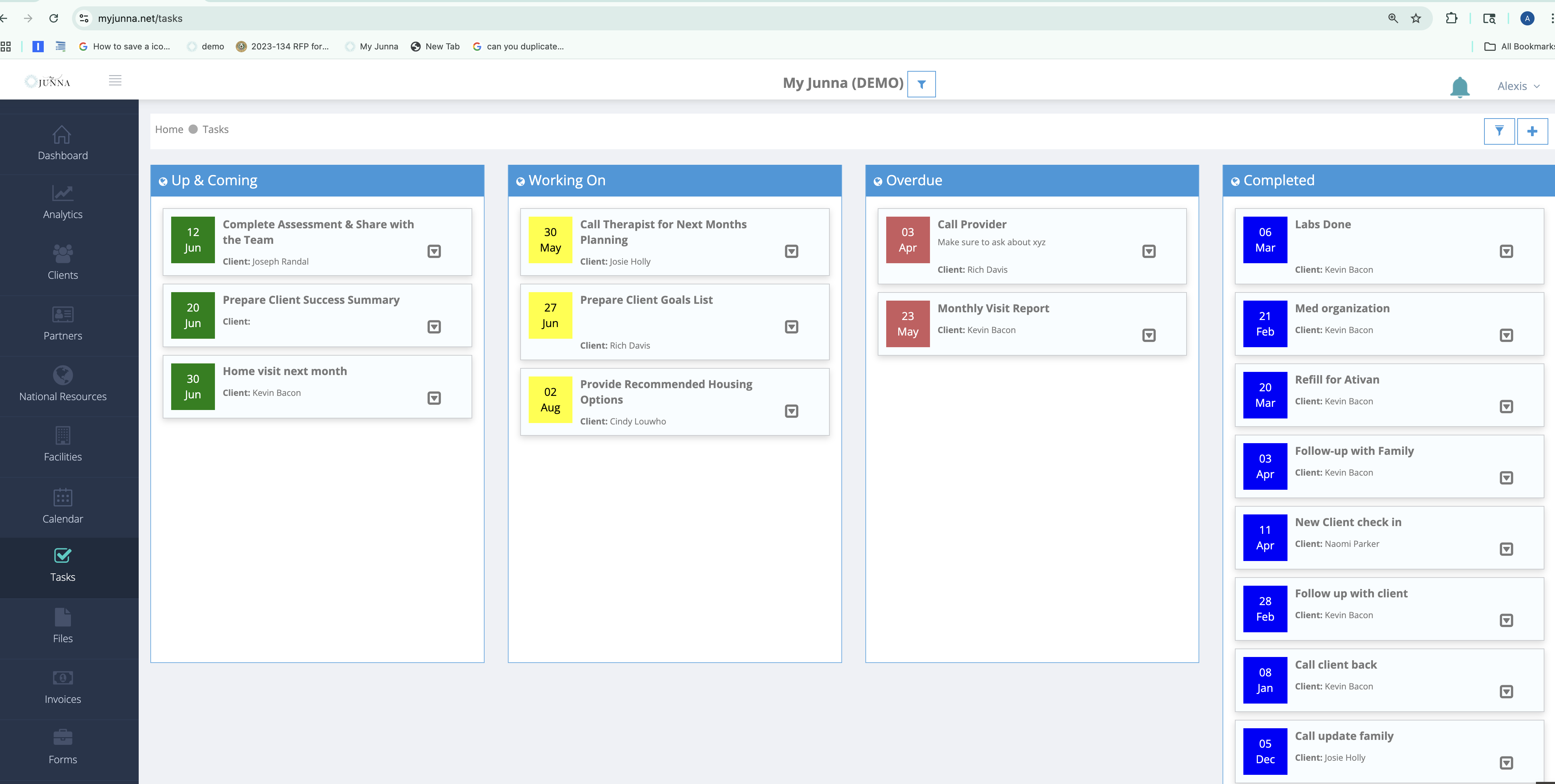 screenshot of My Junna